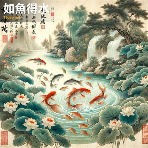 如魚得水|如魚得水的意思